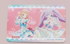 アイカツ プリパラ JOYSOUND コラボ コースター らぁら あかり