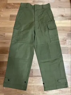 実物】40s US ARMY M-43 HBT パンツ フランス軍スタンプ - メルカリ