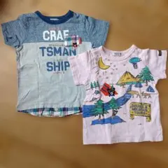 DOUBLE.B キッズ Tシャツ 2点セット 100cm