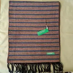 新品タグ付きUNITEDCOLORSOFBENETTONメンズマフラー♡日本製