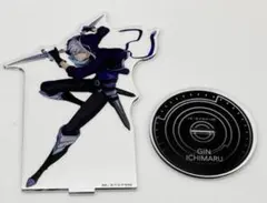 BLEACH 市丸 ギン 缶バッジ アクスタ カラ鉄 和紙 中外 カフェ 執事 BLEACH 市丸 ギン 缶バッジ アクスタ カラ鉄 和紙 中外 カフェ 執事