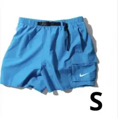 ナイキ 水着NIKE SWIM CARGO SHORT PANTS 水色S
