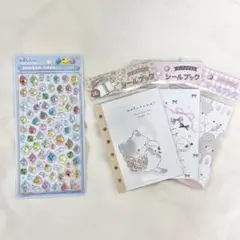 【新品】しずくちゃん ボンボンドロップシール ミニ　しずくの森　シールブック