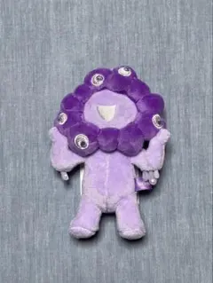 万博　ミャクミャク ボールチェーンマスコット 推しカラー 紫 パープル