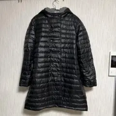 ブラック フード付き ダウンジャケット　3Lサイズ