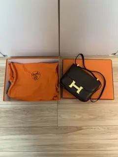HERMES エルメス コンスタンス23 ボックスカーフ 〇H刻 最終価格 