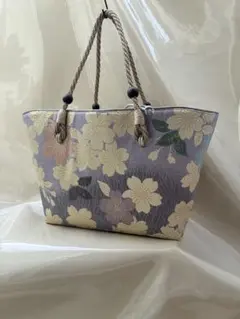 帯リメイクトート26-3 桜柄