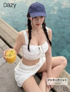 DAZY 水着3点セット　Sサイズ