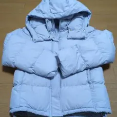 GU ライトブルー ダウンジャケット Mサイズ
