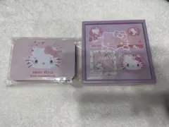 ☆ハローキティ　缶入りメモ　ローズキティ＆プードル　当時物　【未開封】 ☆ハローキティ 缶入りメモ ローズキティ＆プードル 当時物 【未