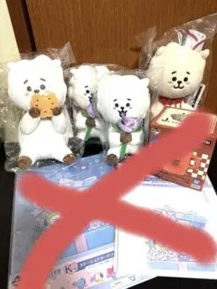 BT21 RJ ぬいぐるみ マスコット まとめ売り