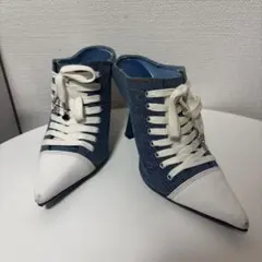 yello スニーカーパンプス　デニム