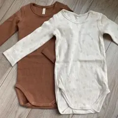 クインシーメイ　ロンパース 長袖