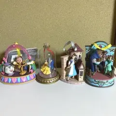 期間限定値下げ⭐️ディズニーストア 美女と野獣 オーナメントセット