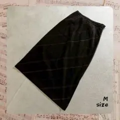 美品 INDIVI インディヴィ タイトロングスカート
