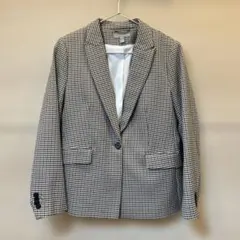 チェック柄 テーラードジャケット EUR 40 / UK 12