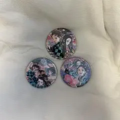 鬼滅の刃 コレクション缶バッジ レア 炭治郎 禰豆子 善逸 伊之助 セット