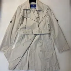 BURBERRY BLUE LABEL トレンチコート ロゴベルト ホース刺繍