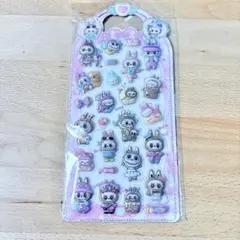 【新品】ラブブ　シール　3D ぷくぷく 1枚