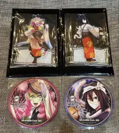 鬼滅の刃 伊黒小芭内 甘露寺蜜璃 おばみつ 阿波踊りコースター 午年アクスタ