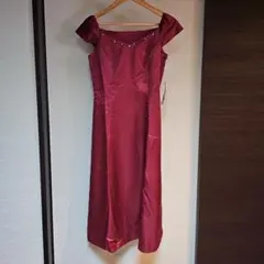 ミッシェルクラン パーティードレス 光沢 発表会 パーティー 結婚式