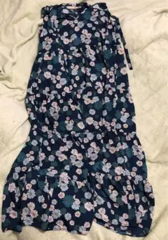 ユニクロ　ポール&ジョー　ノースリーブ　ワンピース　花柄　Mサイズ