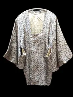 花柄 羽織 フリーサイズ　和装