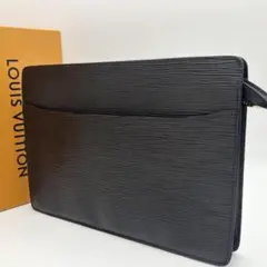✨極美品✨ルイヴィトン エピ ポシェット オム セカンドバッグ　黒