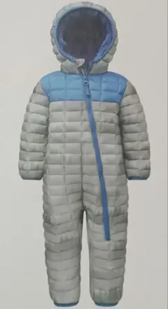 snozuジャンプスーツグレーブルー18M