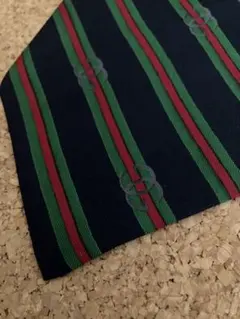 Gucci ネクタイ ストライプ柄 シルク イタリア製