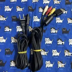 PS1 PS2 PS3 SONY 純正　三色ケーブル　電源コード　動作確認済 ③