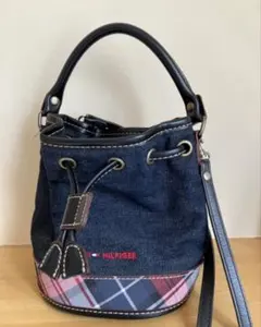 トミーヒルフィガー　ショルダーバック　デニム TOMMYHILFIGER