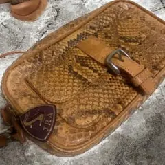 00s archive JRA へび革　ショルダーバック python