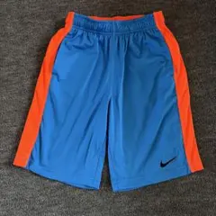 Nike DRI-FIT ハーフパンツ M 青/オレンジ