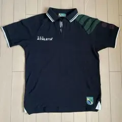 美品！ATHLETA ポロシャツ ブラック　M