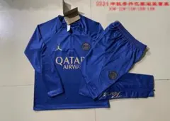 パリ・サンジェルマンFCの青いトレーニングキット Lサイズ