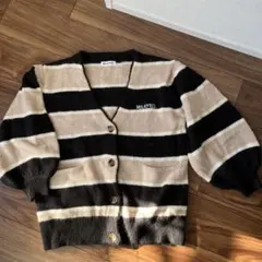 MILKFED. カーディガン　ボーダー　ニット
