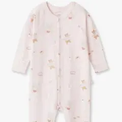 【新品】GELATO PIQUE 動物柄ロンパース長袖　ジェラートピケ80-90