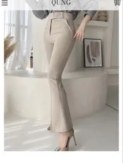 QUNGフレアパンツ