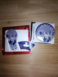 小柳ロウ スイパラ ミニキャラアクスタ 缶バッチ