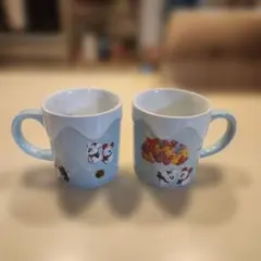 水色 ディズニーリゾートマグカップ 2個セット