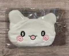 【新品】はなまるおばけ フェイスポシェット サンリオ もこもこ