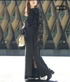 チャオパニックティピー　オケージョン　フラワーベロアボレロ付キャミワンピース