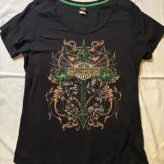【希少】ハーレーダビッドソン ラインストーン Tシャツのサムネイル
