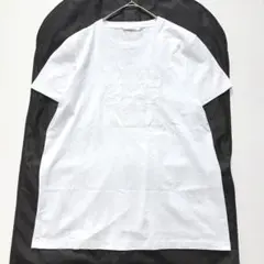 美品 【XLサイズ】マックスマーラBRAVO ブラーボ ロゴ刺繍 Tシャツ白タグのサムネイル