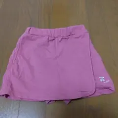 春物petitmain100サイズキュロットスカート