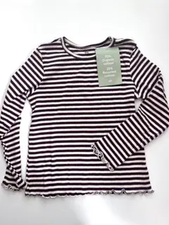 【新品】H&M ストライプ 長袖カットソー 100/105