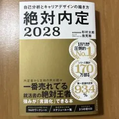 【裁断済】絶対内定2028 : 自己分析とキャリアデザインの描き方