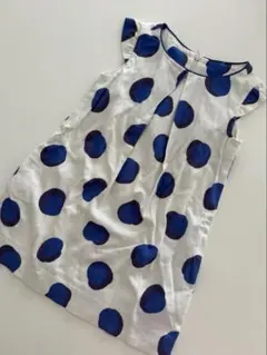 Zara Kids ザラキッズ ドット柄ワンピース 98cmのサムネイル