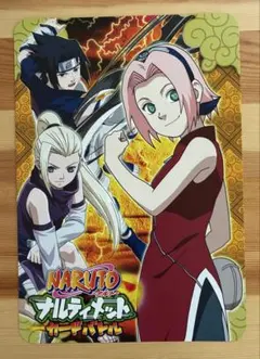 NARUTO ナルティメットカードバトル プレイマット サクラ